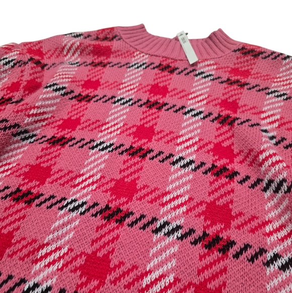 ASOS Chunky Sweater In Check/Plaid Pattern - Picture 6 of 8